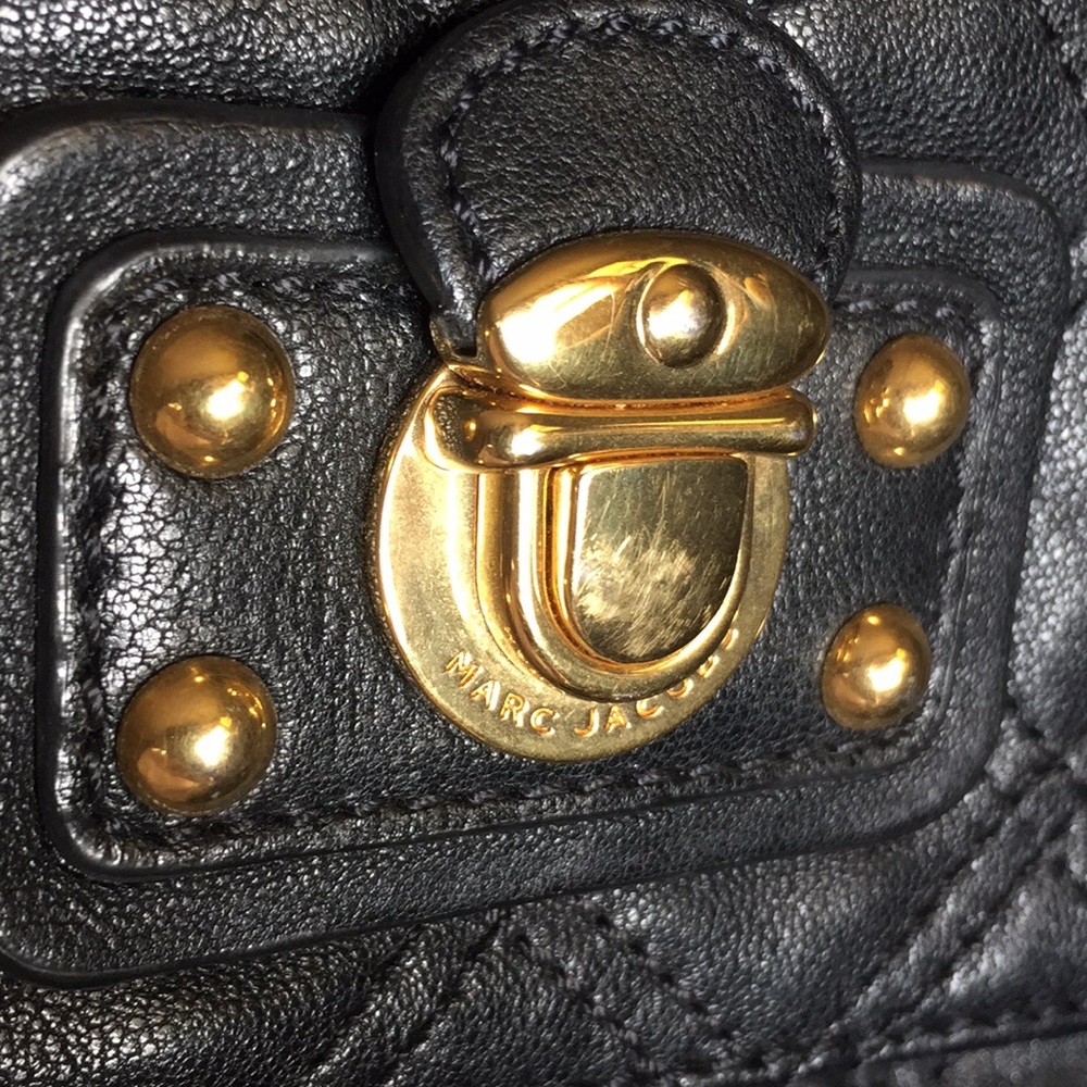 MARC JACOBS quilted leather shoulder bag! - Picture 6 of 7